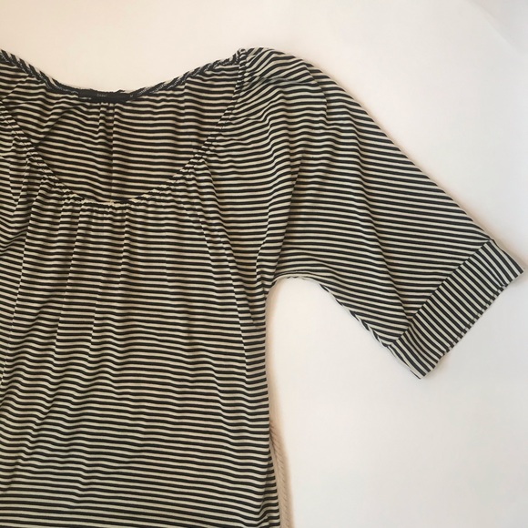 Anthropologie Hazel Dress, Stripes, Rope Bead Belt - Picture 8 of 13